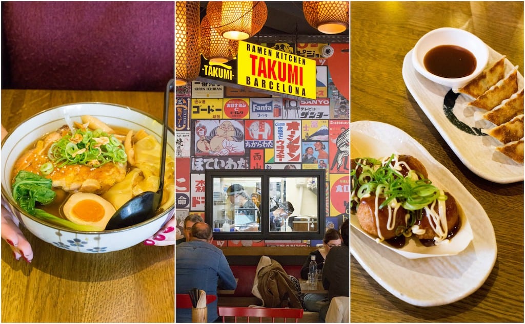 Takumi Ramen - buen ramen en barcelona