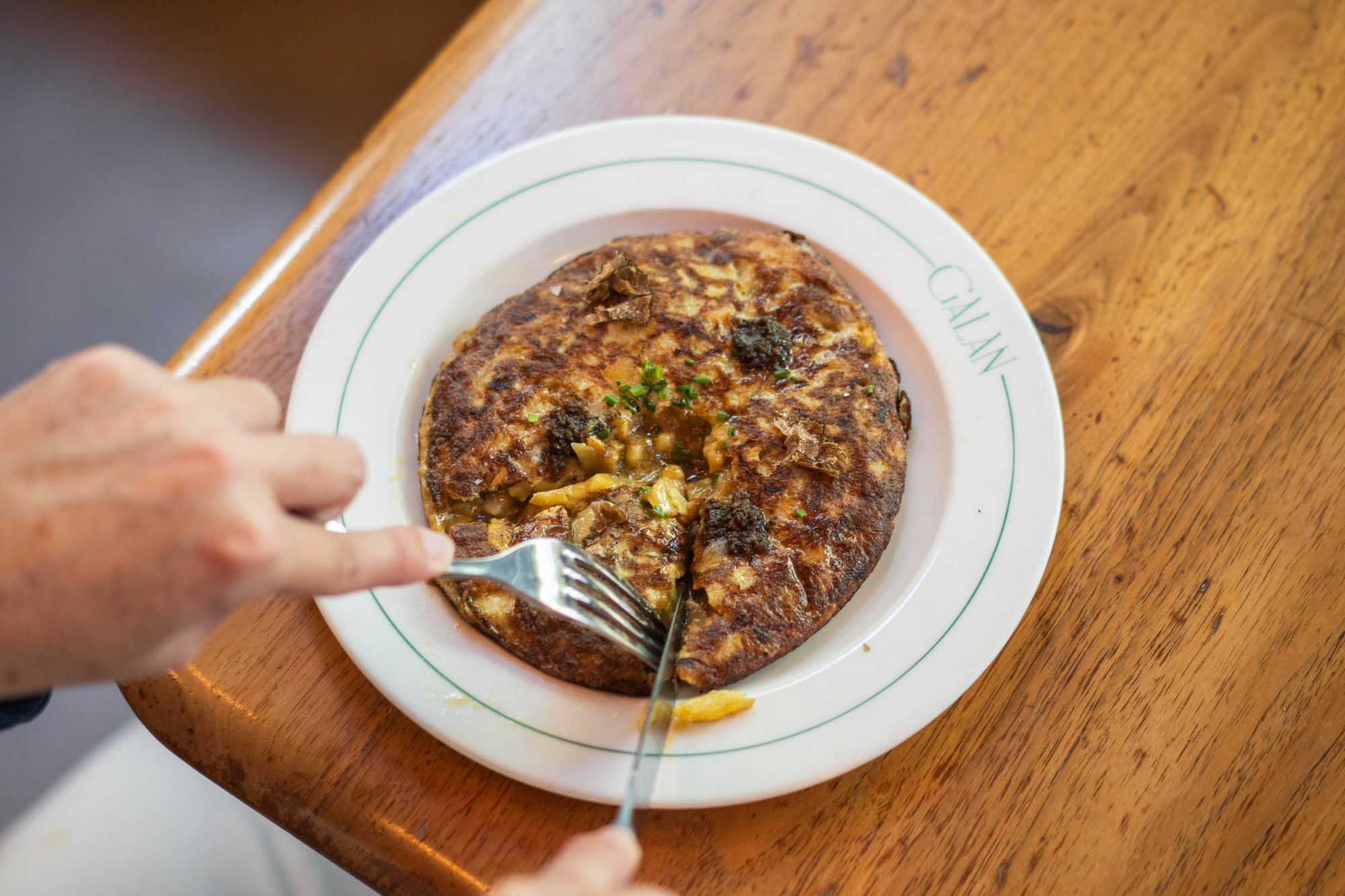 Tortillas de patatas en Barcelona