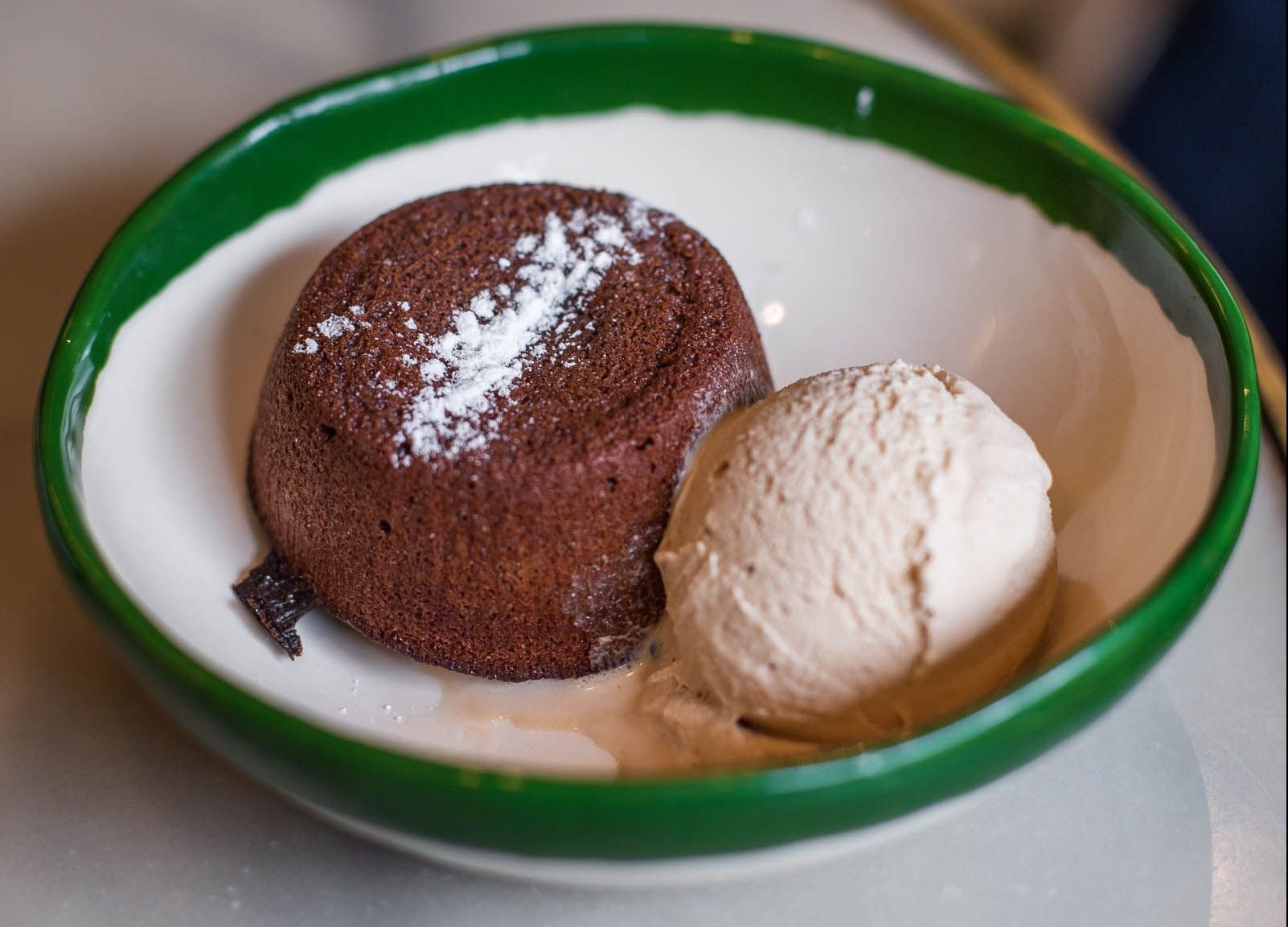 postres con chocolate en Barcelona