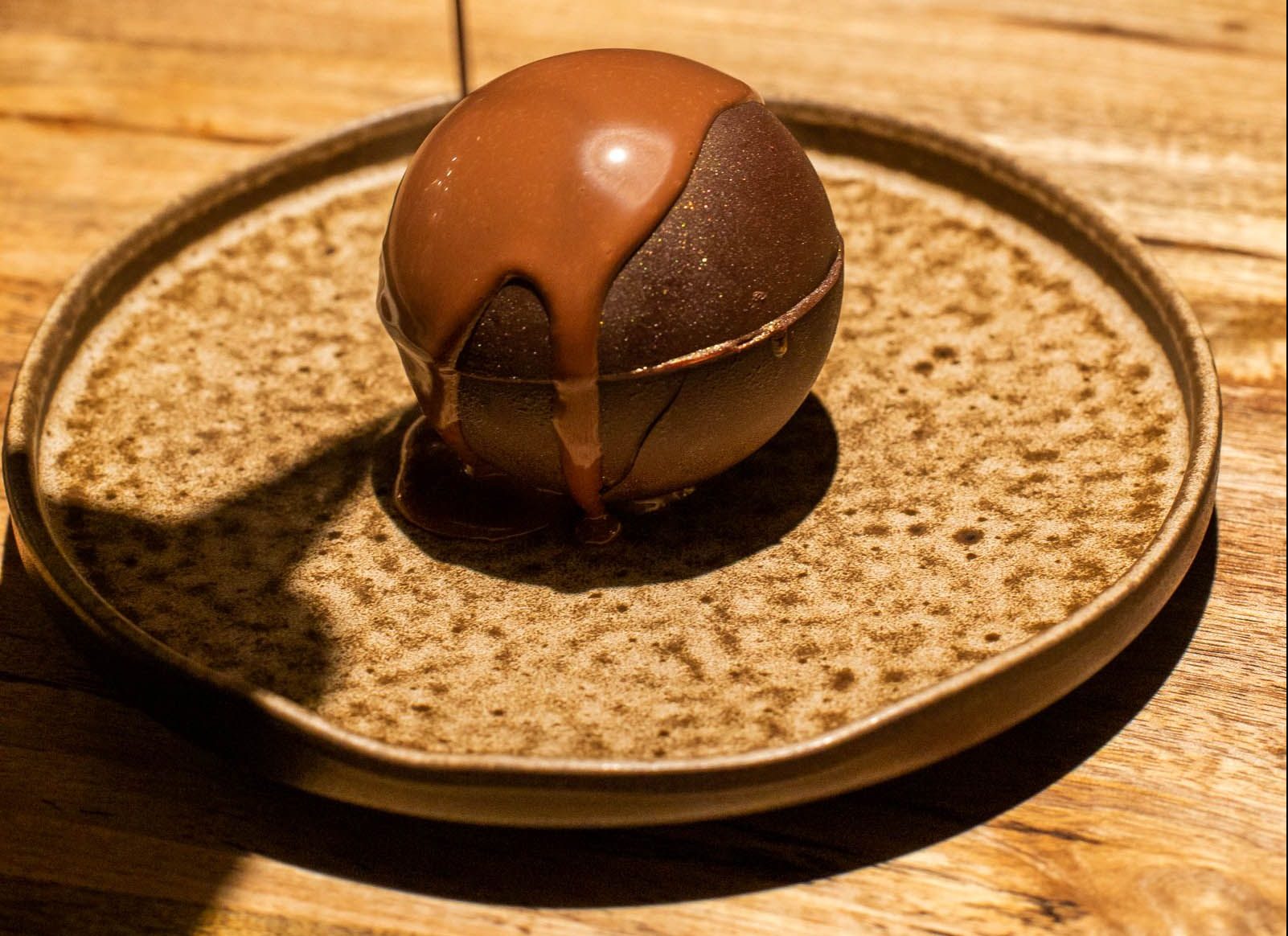 postres con chocolate en Barcelona